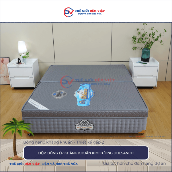 Đệm bông ép Kim Cương Dolsanco
